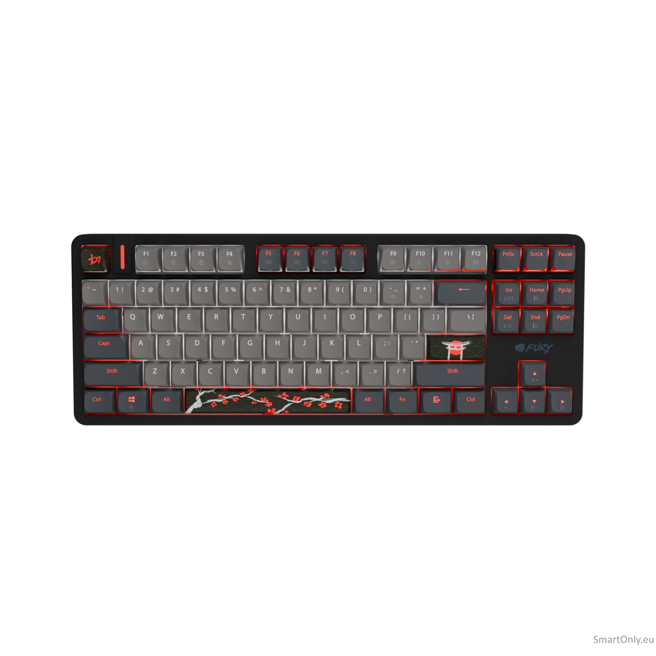 Fury Kanabo K6 | Gaming Keyboard | Wired | US | Linear | Black/Gray 6 Fury Kanabo K6 | Gaming Keyboard | Wired | US | Linear | Black/Gray 6