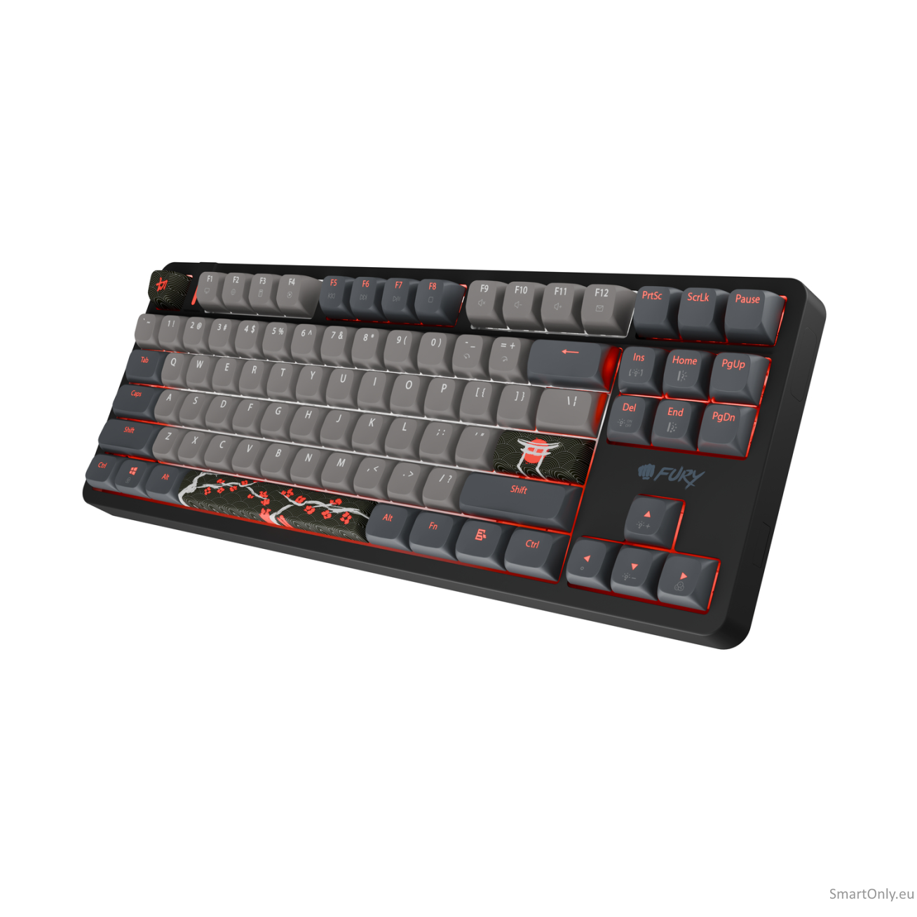 Fury Kanabo K6 | Gaming Keyboard | Wired | US | Linear | Black/Gray 8