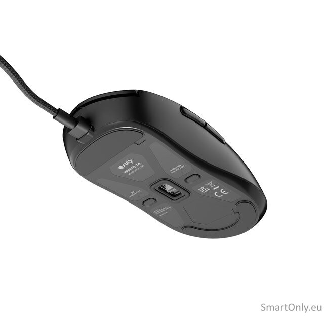Fury | Gaming Mouse | Tanto T4 | Wired | USB | Black 5