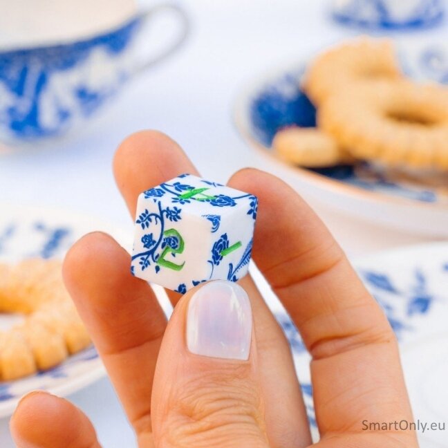 Full Art Dice™ Porcelain kauliukų rinkinys Q-WORKSHOP 3