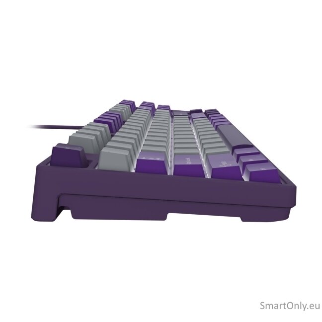 Fury | Kanabo K2 | Gaming Keyboard | Wired | US | Linear | Gray/Purple 9