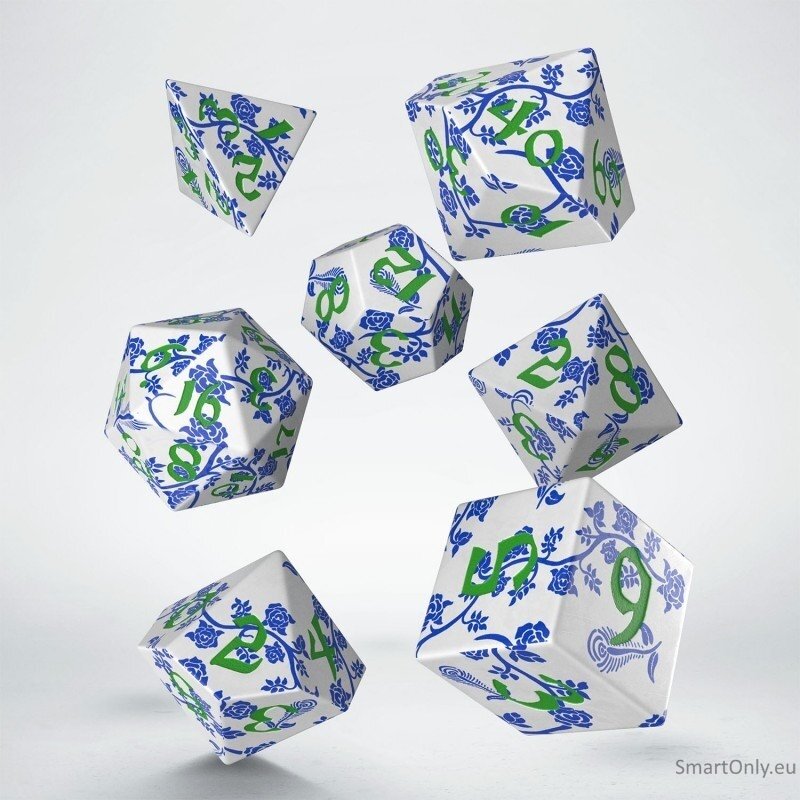 Full Art Dice™ Porcelain kauliukų rinkinys Q-WORKSHOP 2 Full Art Dice™ Porcelain kauliukų rinkinys Q-WORKSHOP 2