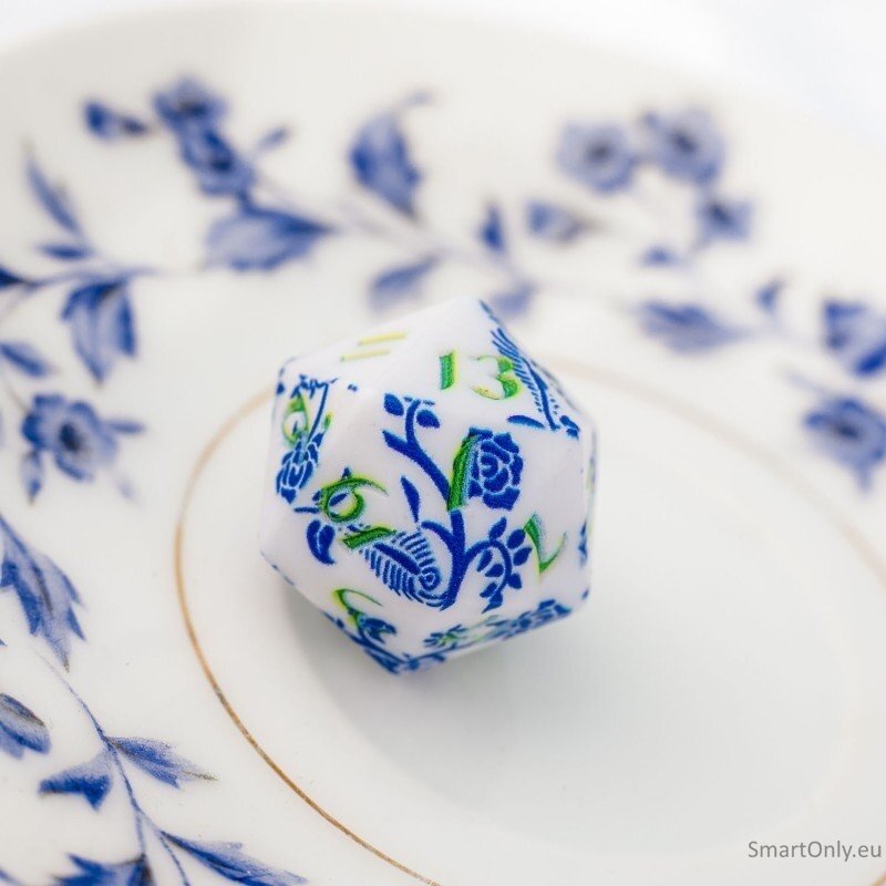 Full Art Dice™ Porcelain kauliukų rinkinys Q-WORKSHOP 5 Full Art Dice™ Porcelain kauliukų rinkinys Q-WORKSHOP 5