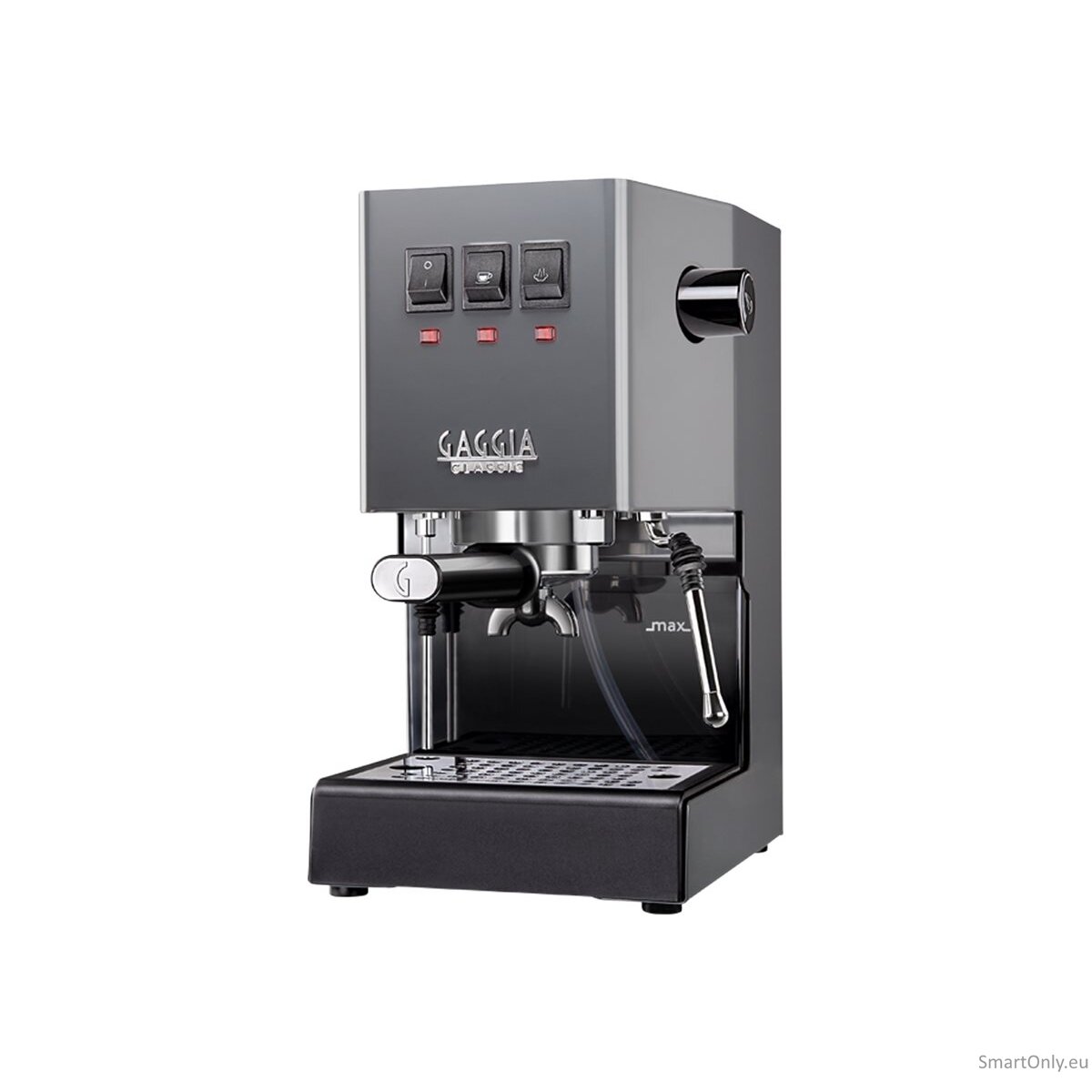 Gaggia | Coffee Maker | RI9481/16 Classic E24 | Pump pressure 15 bar | Built-in milk frother | Semi-automatic | Industrial Grey 2 Gaggia | Coffee Maker | RI9481/16 Classic E24 | Pump pressure 15 bar | Built-in milk frother | Semi-automatic | Industrial Grey 2