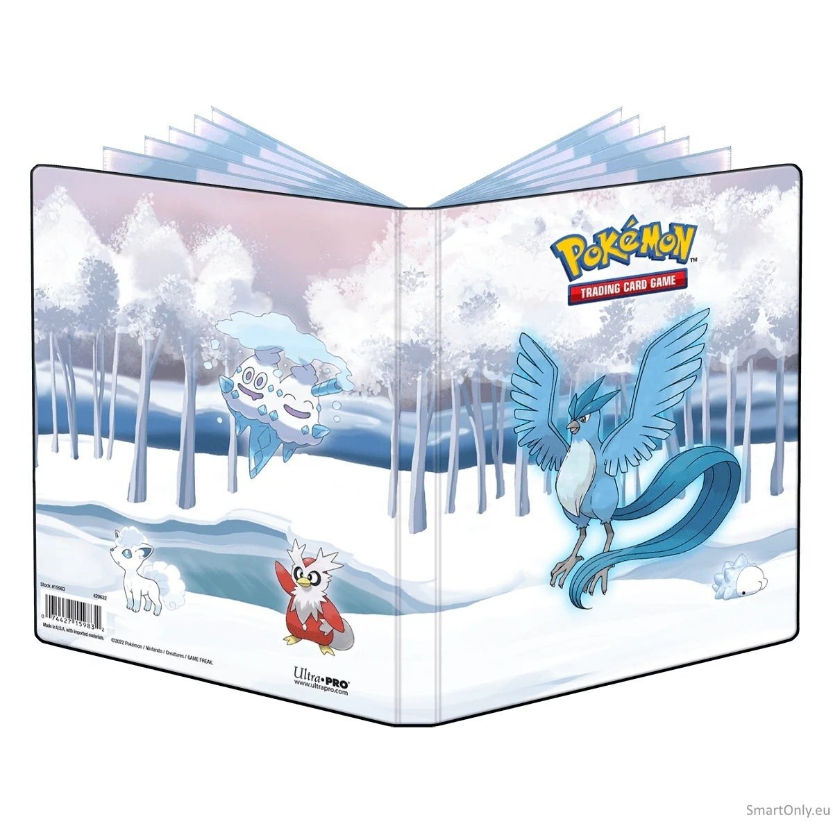 Gallery Series Frosted Forest 4 kišenių albumas Pokémon kortelėms Ultra Pro Gallery Series Frosted Forest 4 kišenių albumas Pokémon kortelėms Ultra Pro