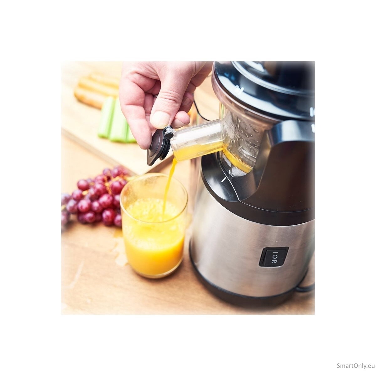 Gastroback Slow Juicer Advanced Vital | 40145 | Type Slow juicer | Stainless steel/Black | 150 W | Number of speeds 1 10 Gastroback Slow Juicer Advanced Vital | 40145 | Type Slow juicer | Stainless steel/Black | 150 W | Number of speeds 1 10
