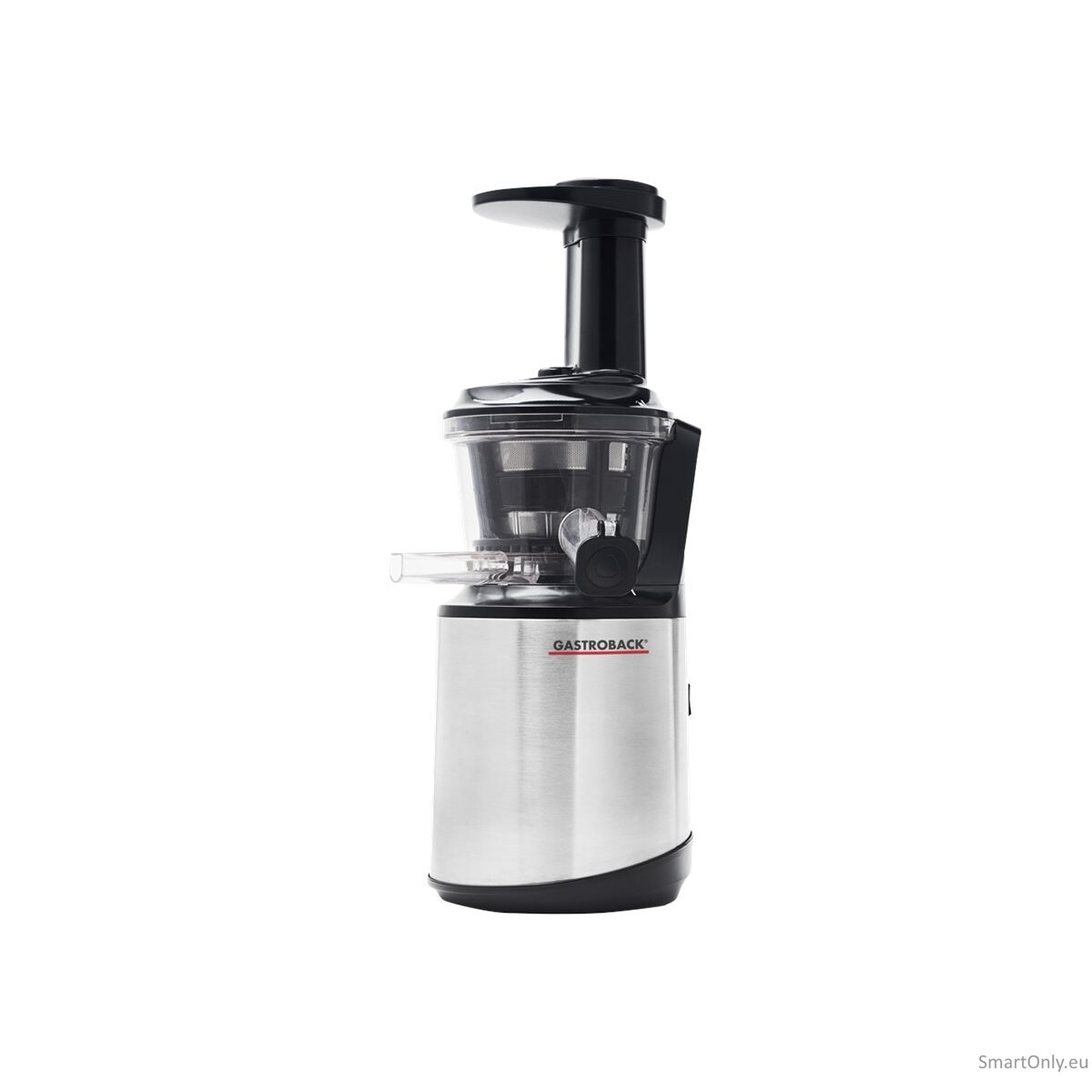 Gastroback Slow Juicer Advanced Vital | 40145 | Type Slow juicer | Stainless steel/Black | 150 W | Number of speeds 1 7 Gastroback Slow Juicer Advanced Vital | 40145 | Type Slow juicer | Stainless steel/Black | 150 W | Number of speeds 1 7
