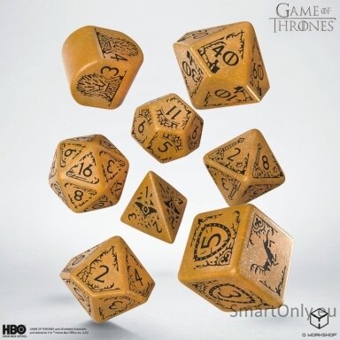 Game of Thrones. Baratheon kauliukų rinkinys Q-WORKSHOP