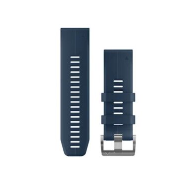 Garmin QuickFit 26 watch strap, Navy blue silicone