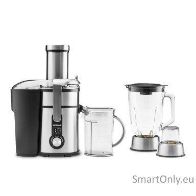 Gastroback Design Multi Juicer Digital Pro | 40153 | Type Multi juicer | Stainless steel/Black | 1500 W | Extra large fruit input | Number of speeds 5