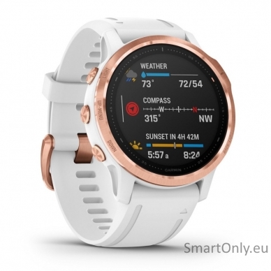 Smartwatch Garmin Fenix 6S PRO Rose Gold 1