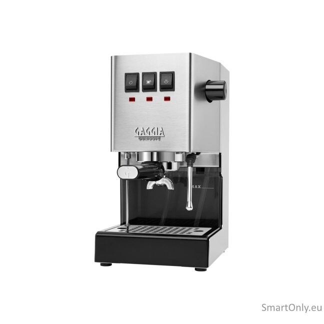 Gaggia | Coffee Maker | RI9481/11 Classic E24 | Pump pressure 15 bar | Built-in milk frother | Semi-automatic | Brushed Stainless Steel 2 Gaggia | Coffee Maker | RI9481/11 Classic E24 | Pump pressure 15 bar | Built-in milk frother | Semi-automatic | Brushed Stainless Steel 2