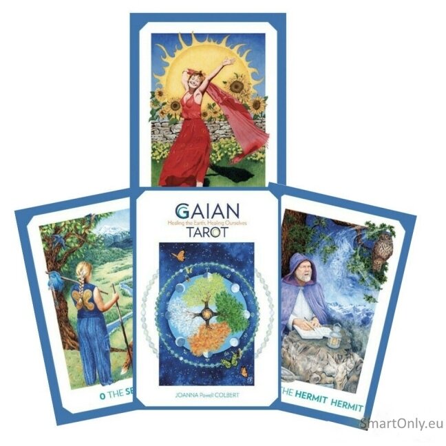 Gaian Tarot Kortos Schiffer Publishing Gaian Tarot Kortos Schiffer Publishing