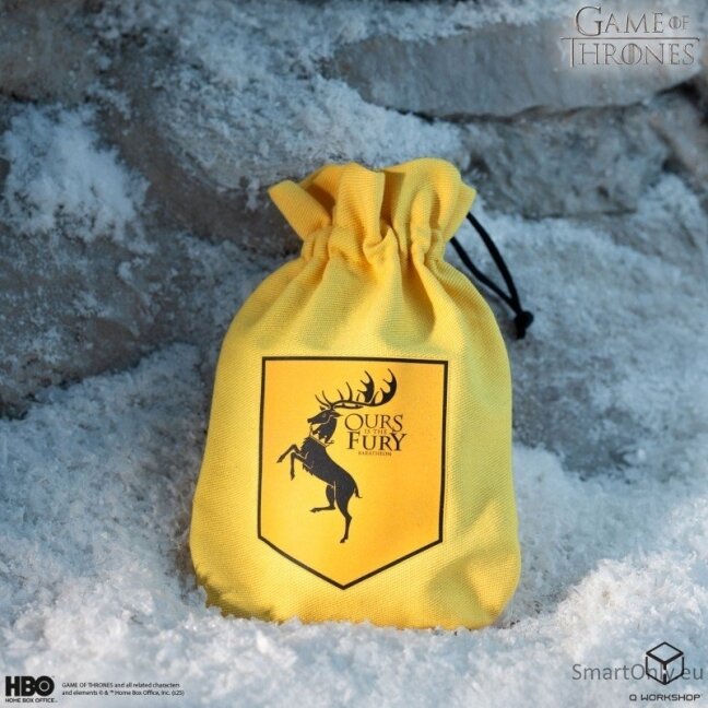 Game of Thrones. Baratheon kauliukų maišelis Q-Workshop 3