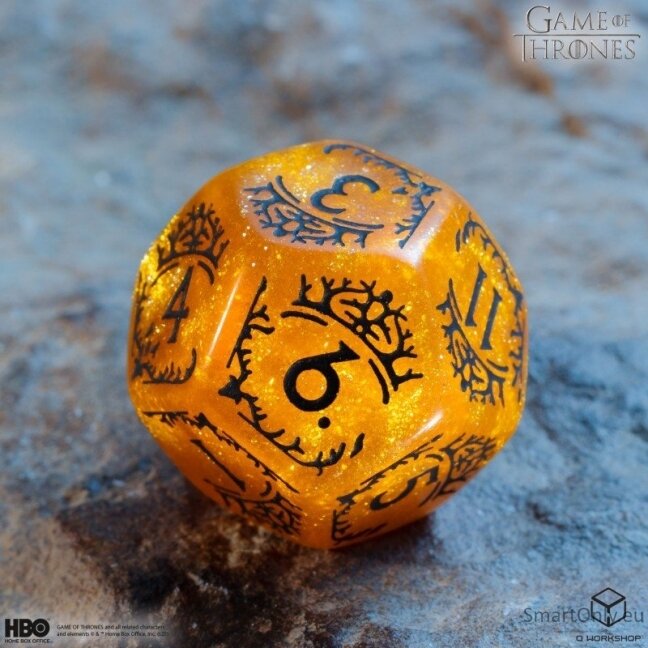Game of Thrones. Baratheon kauliukų rinkinys Q-WORKSHOP 7