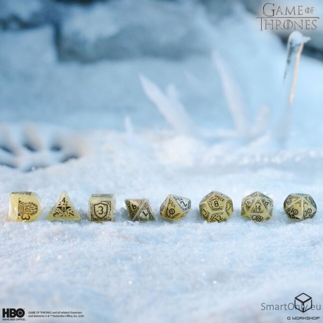Game of Thrones. Stark kauliukų rinkinys Q-WORKSHOP 3