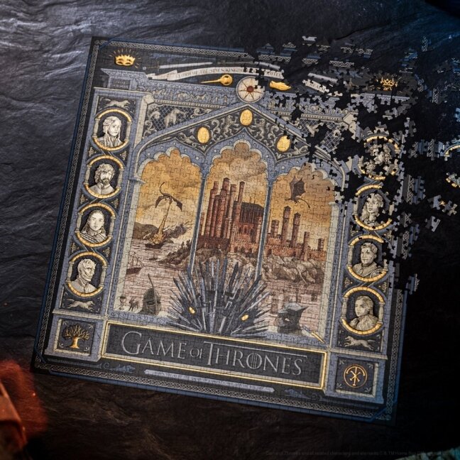 Games of Thrones dėlionė 1000 detalių Theory11 4 Games of Thrones dėlionė 1000 detalių Theory11 4