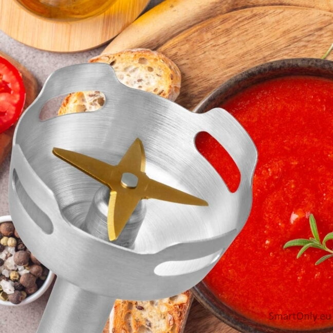 Gastroback Powermix Hand Blender FlexCord | 40968 | Hand Blender | 1500 W | Number of speeds 20 | Turbo mode | Silver/Black 7