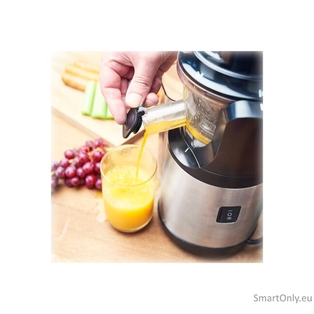 Gastroback Slow Juicer Advanced Vital | 40145 | Type Slow juicer | Stainless steel/Black | 150 W | Number of speeds 1 10