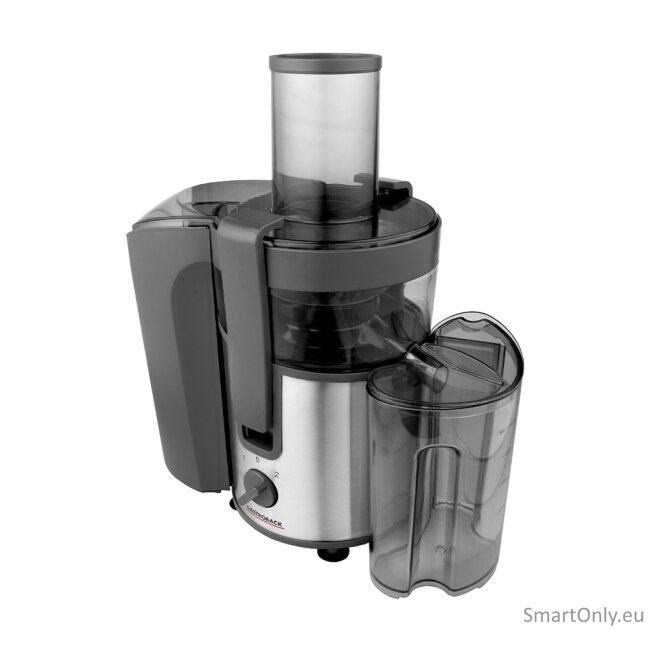 Gastroback Vital Juicer Plus | 40116 | Type Centrifugal juicer | Silver/Black | 800 W | Extra large fruit input | Number of speeds 2 Gastroback Vital Juicer Plus | 40116 | Type Centrifugal juicer | Silver/Black | 800 W | Extra large fruit input | Number of speeds 2