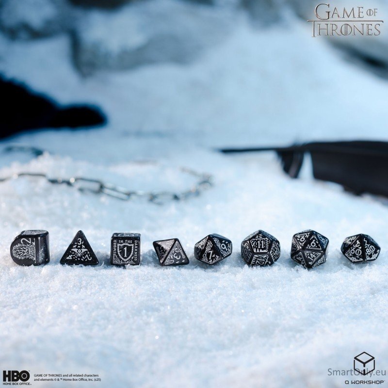 Game of Thrones. Night's Watch kauliukų rinkinys Q-WORKSHOP 4