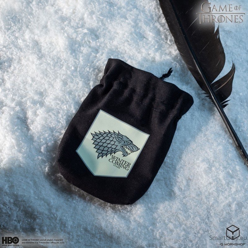 Game of Thrones. Stark kauliukų maišelis Q-Workshop 2