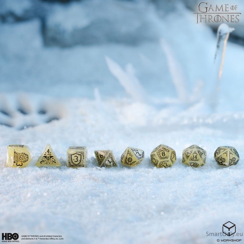Game of Thrones. Stark kauliukų rinkinys Q-WORKSHOP 3
