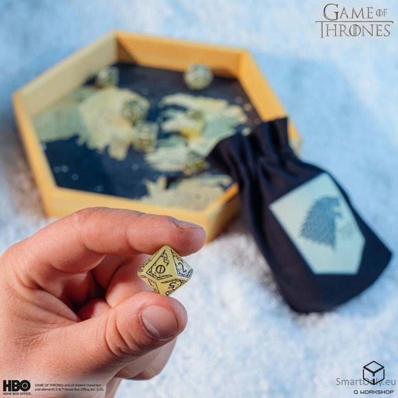 Game of Thrones. Stark kauliukų rinkinys Q-WORKSHOP 4