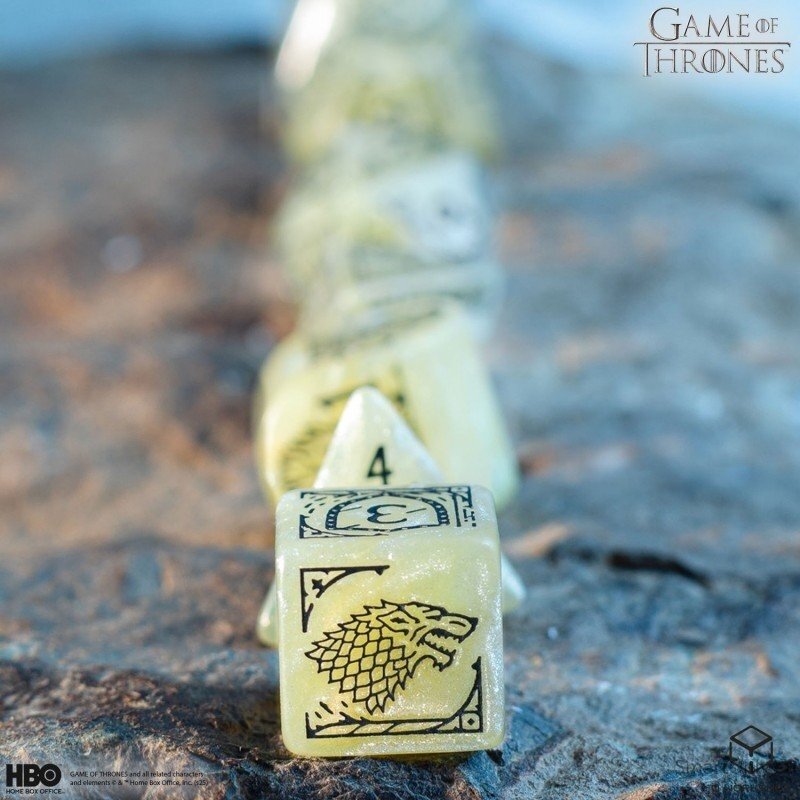 Game of Thrones. Stark kauliukų rinkinys Q-WORKSHOP 6