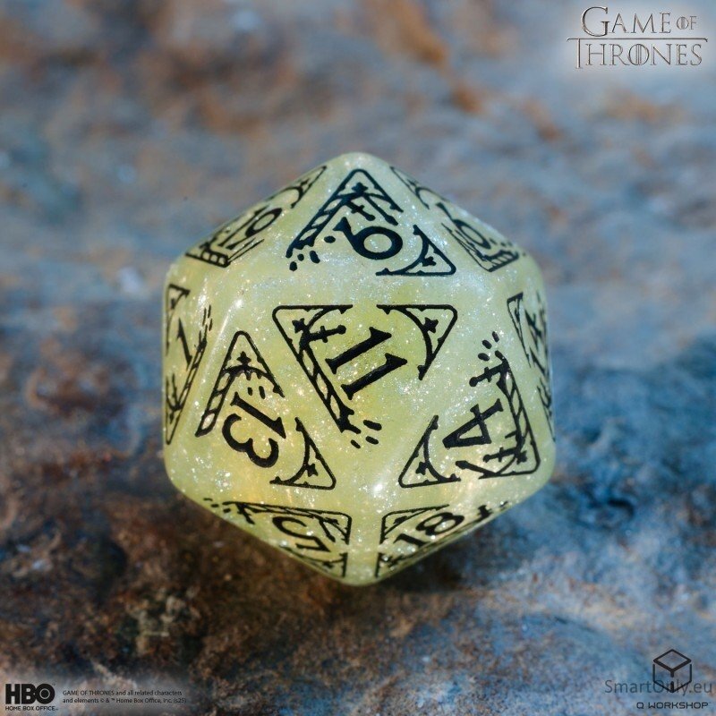 Game of Thrones. Stark kauliukų rinkinys Q-WORKSHOP 7 Game of Thrones. Stark kauliukų rinkinys Q-WORKSHOP 7