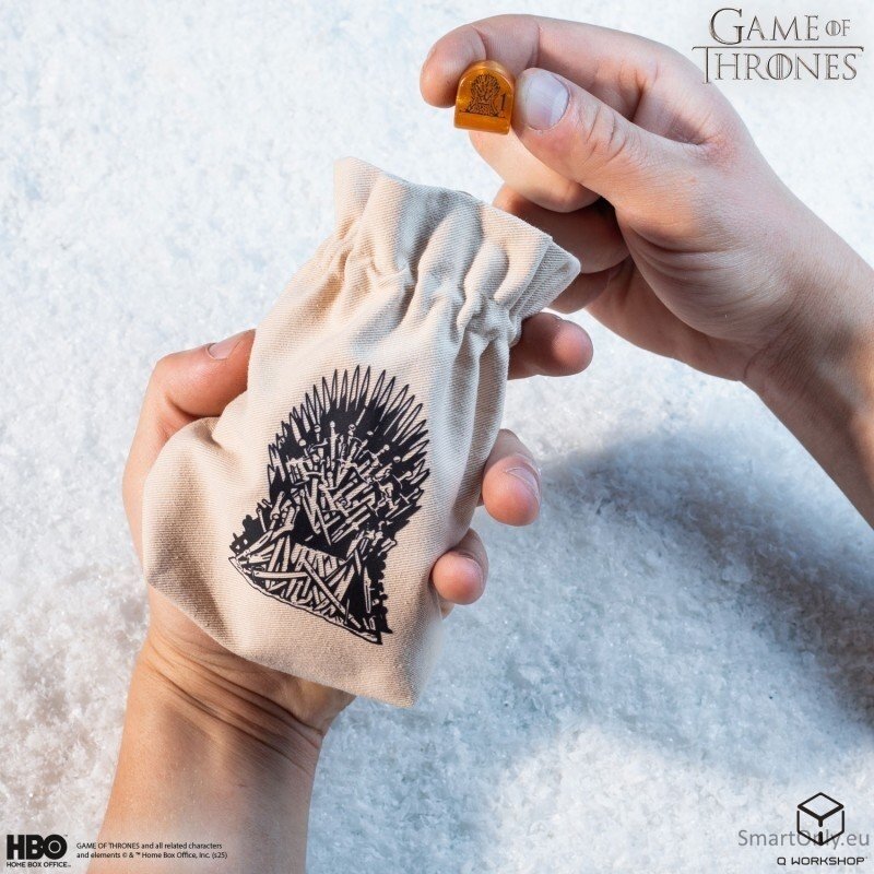 Game of Thrones. The Throne kauliukų maišelis Q-Workshop 3