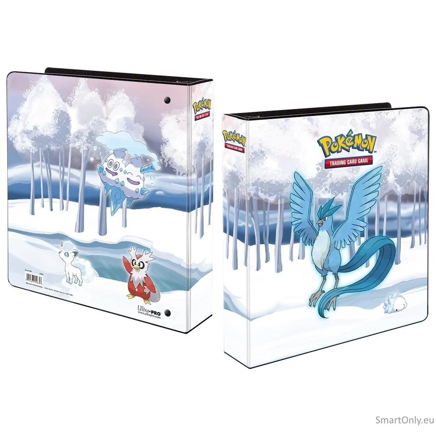 Gallery Series Frosted Forest segtuvas Pokémon kortelėms su 2" žiedais Ultra Pro