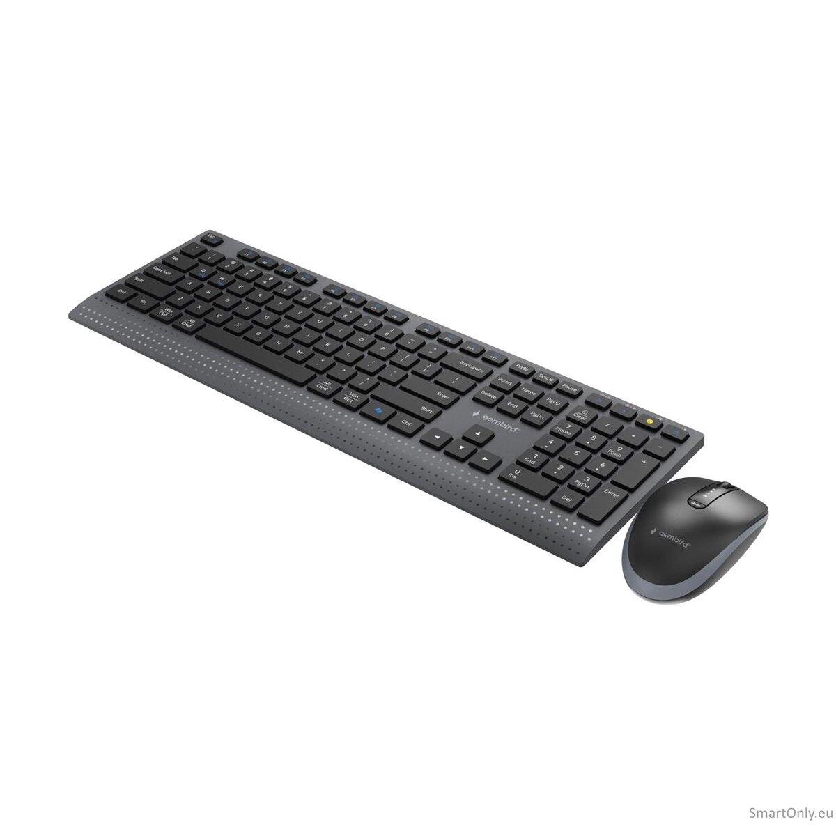 Gembird KBS-WPS-02 Dual-mode slim wireless desktop set, 2.4G+BT, US layout | Gembird 1 Gembird KBS-WPS-02 Dual-mode slim wireless desktop set, 2.4G+BT, US layout | Gembird 1