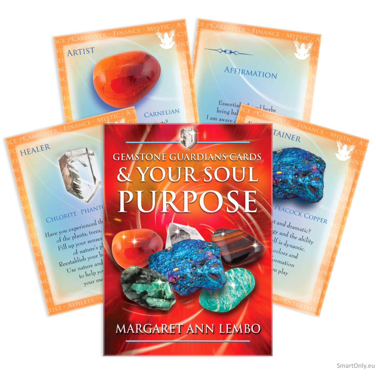 Gemstone Guardians kortos Findhorn Press Gemstone Guardians kortos Findhorn Press