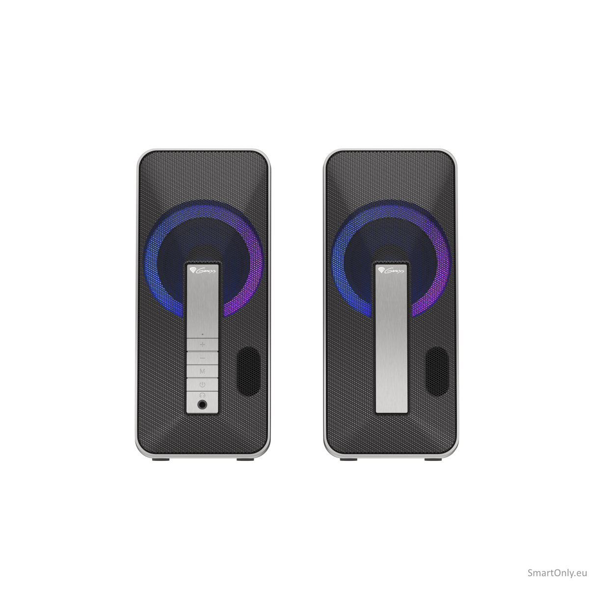 Genesis | Computer Speaker | Helium 100BT RGB | Bluetooth | Silver/Black | Gaming Speakers | Wireless connection 1
