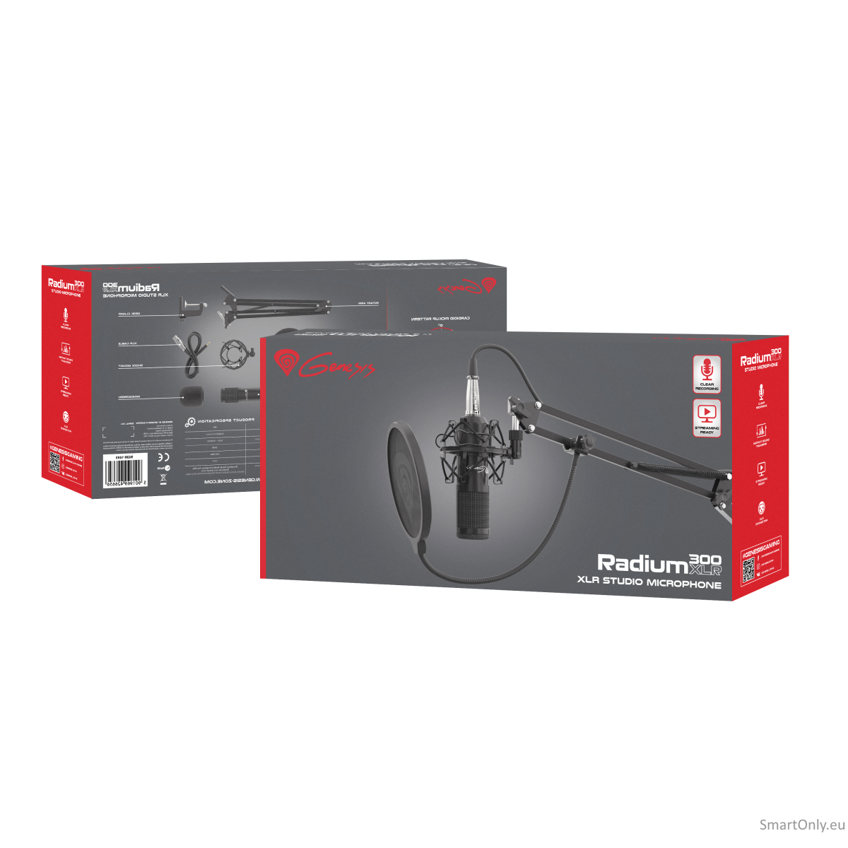 Genesis | Gaming Microphone | Radium 300 | Black | Wired 1