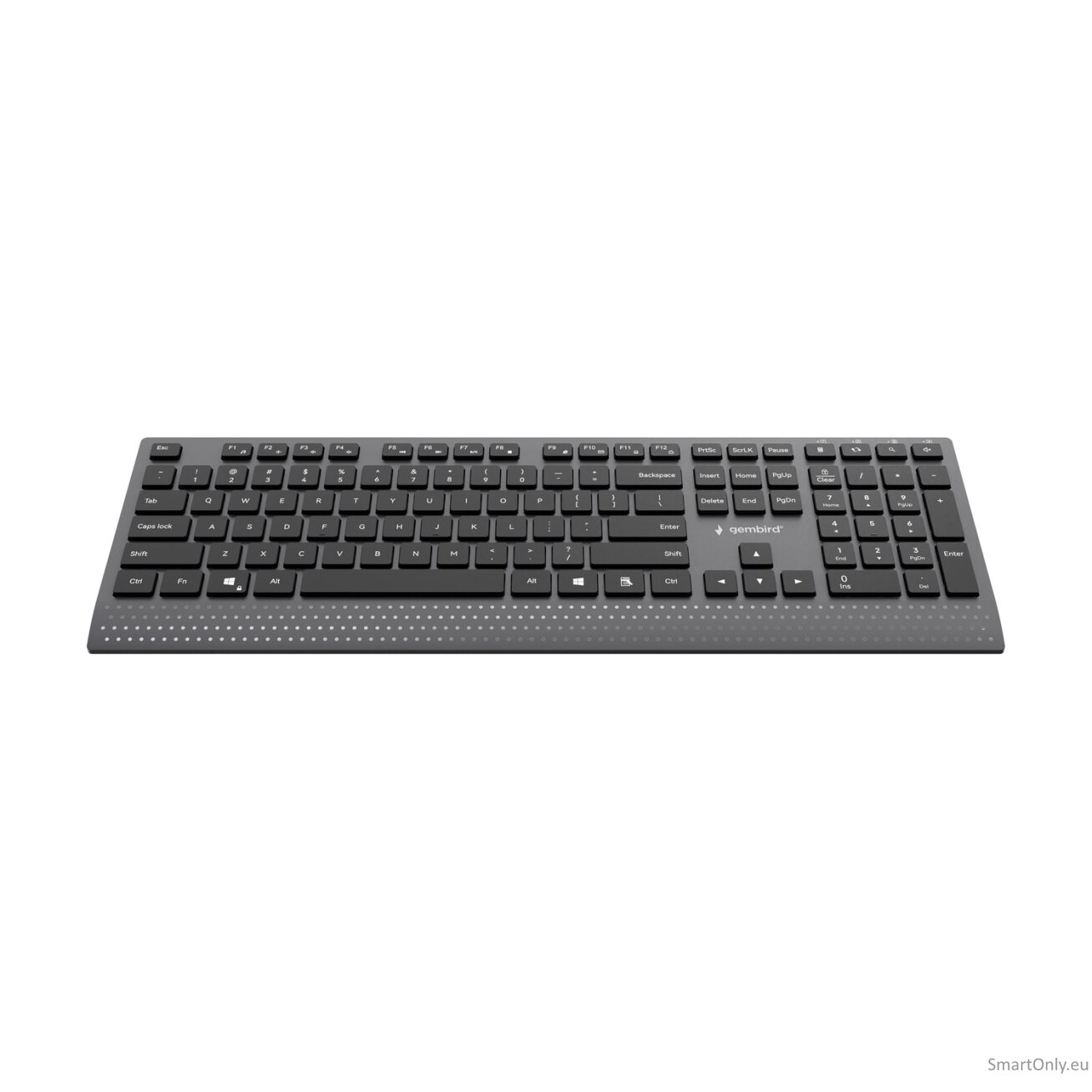 Gembird KB-MCH-06 Slim wired multimedia keyboard with Type-C adapter, US layout | Gembird 2
