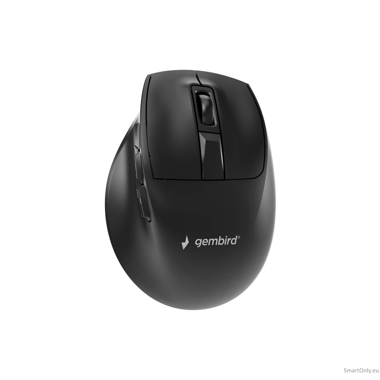 Gembird MUSW3-9B-01 Triple-mode 9-button wireless ergonomic mouse, black | Gembird 1 Gembird MUSW3-9B-01 Triple-mode 9-button wireless ergonomic mouse, black | Gembird 1