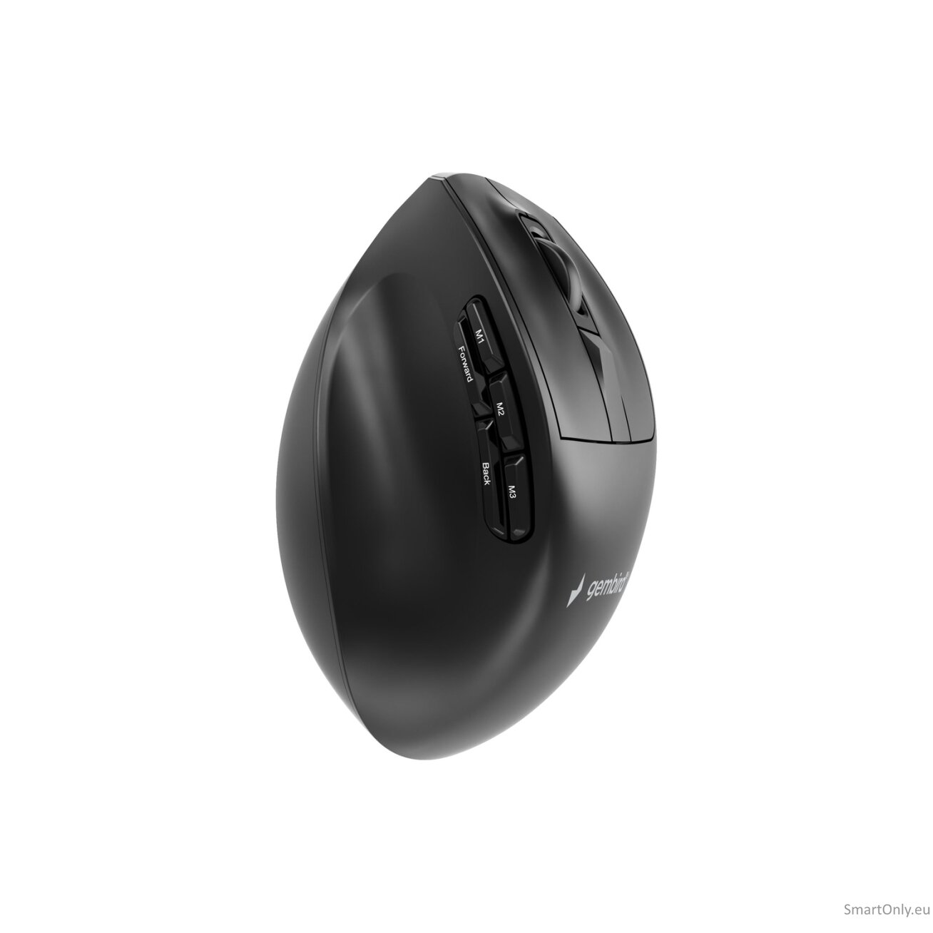 Gembird MUSW3-9B-01 Triple-mode 9-button wireless ergonomic mouse, black | Gembird 3 Gembird MUSW3-9B-01 Triple-mode 9-button wireless ergonomic mouse, black | Gembird 3