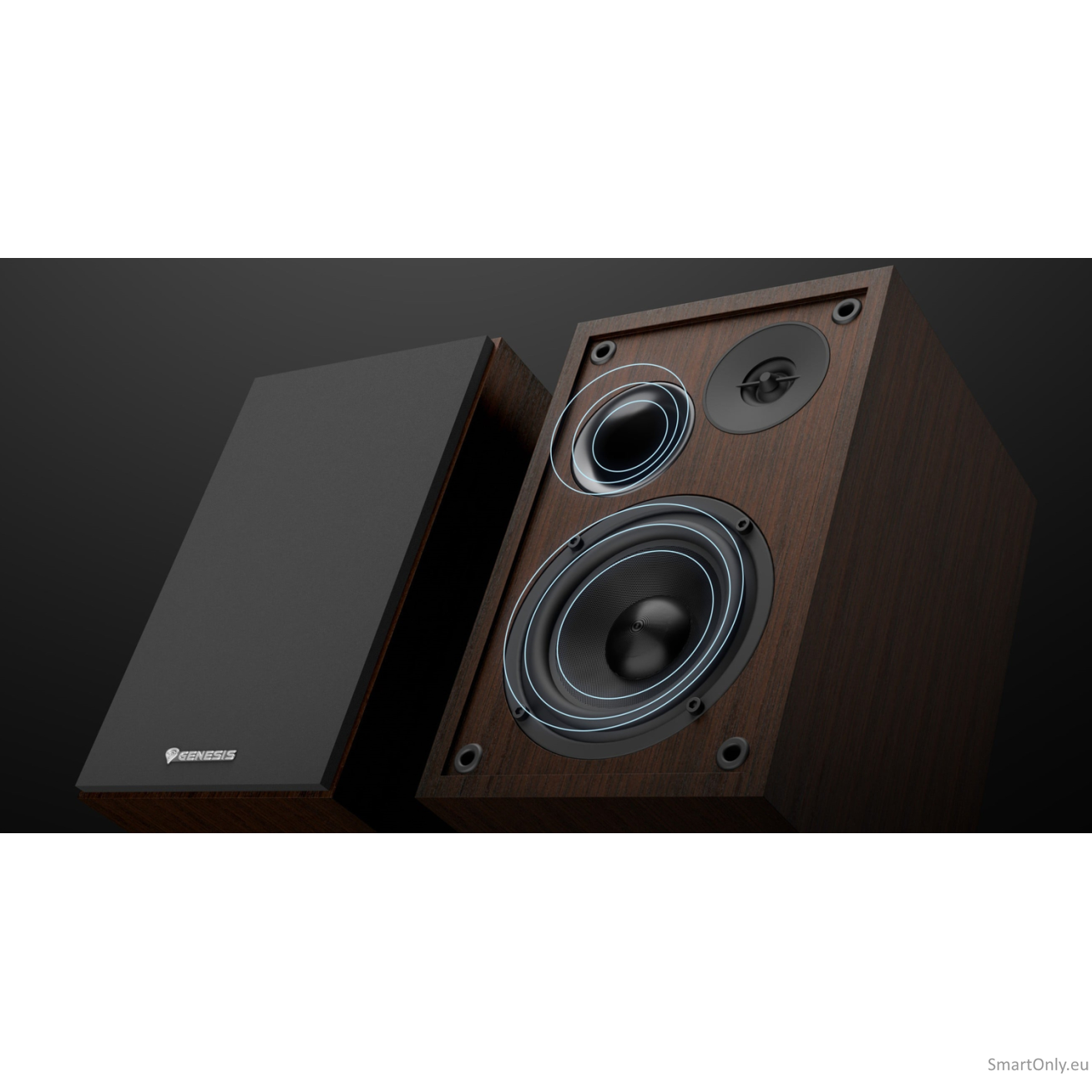 Genesis Arsen 302BT Speakers, Brown | Genesis