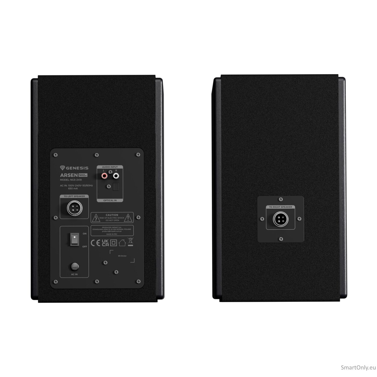 Genesis Arsen 502BT 2.0 Speakers, Black 13 Genesis Arsen 502BT 2.0 Speakers, Black 13