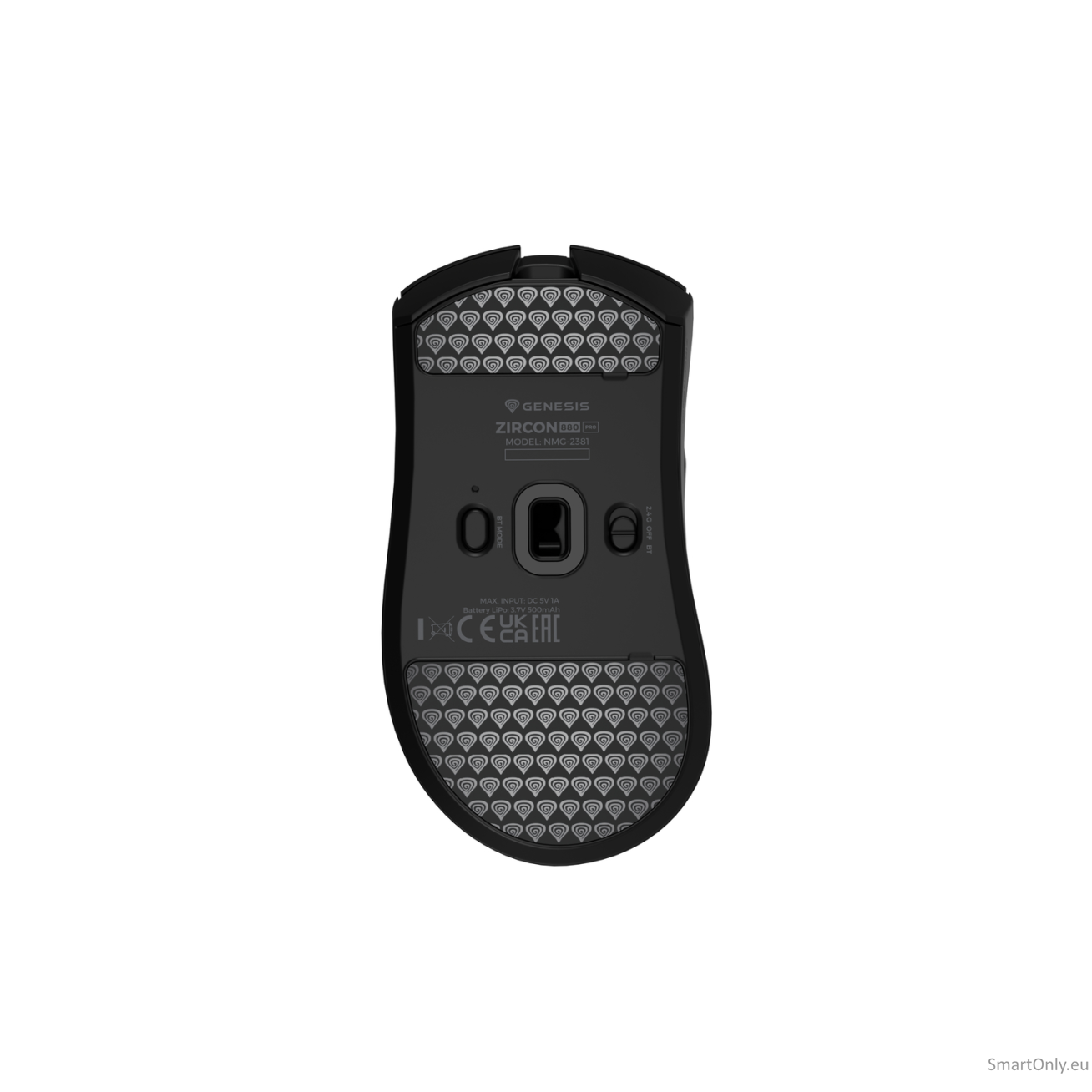 Genesis Gaming Mouse | Zircon 880 Pro 8k | Wireless | 2.4GHz, Bluetooth | Black 10 Genesis Gaming Mouse | Zircon 880 Pro 8k | Wireless | 2.4GHz, Bluetooth | Black 10