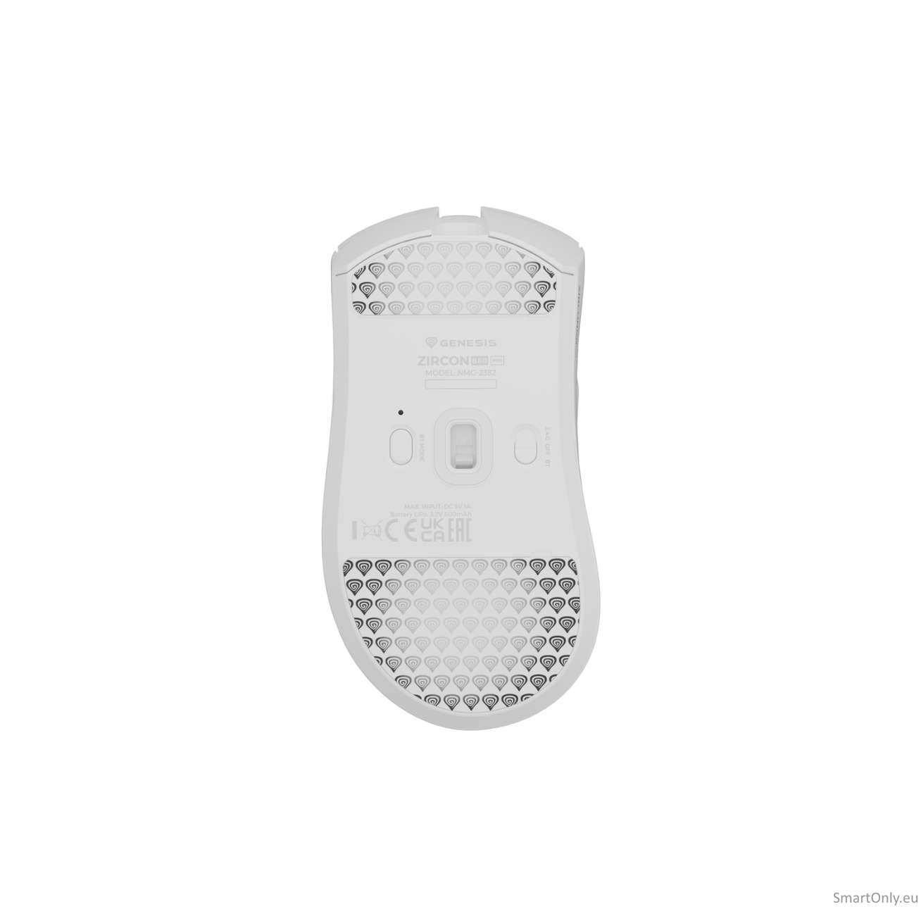 Genesis Gaming Mouse | Zircon 880 Pro 8k | Wireless | 2.4GHz, Bluetooth | White 10