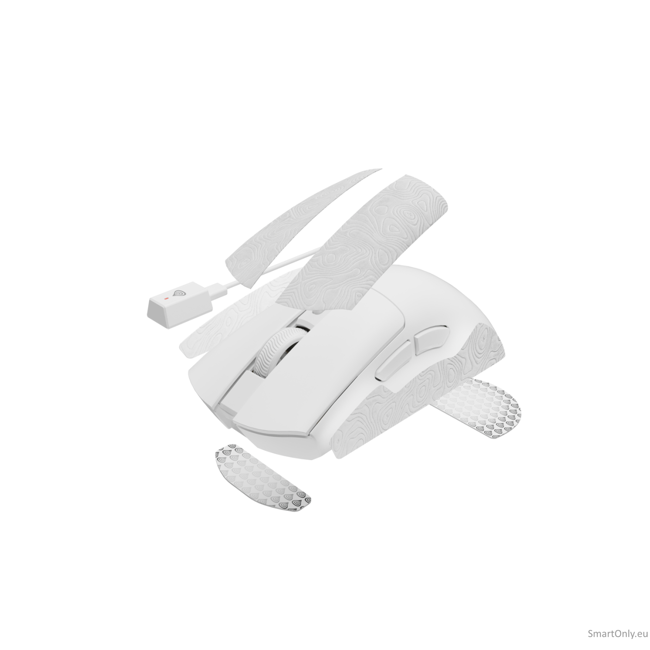 Genesis Gaming Mouse | Zircon 880 Pro 8k | Wireless | 2.4GHz, Bluetooth | White 12 Genesis Gaming Mouse | Zircon 880 Pro 8k | Wireless | 2.4GHz, Bluetooth | White 12