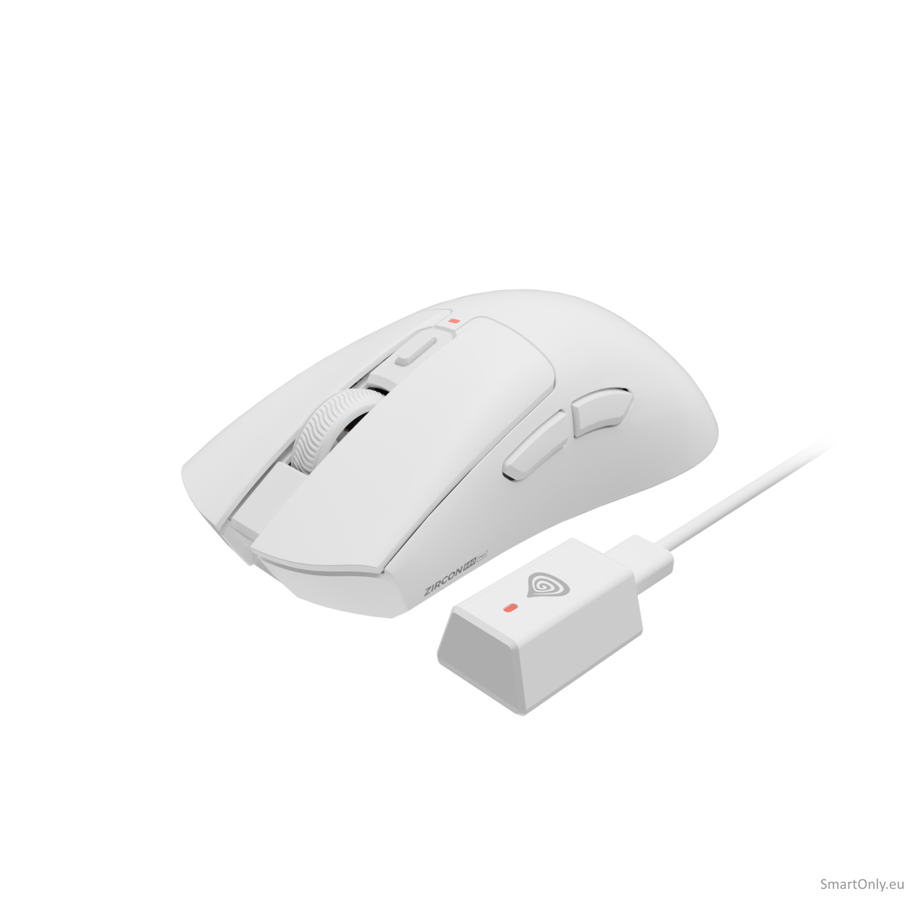 Genesis Gaming Mouse | Zircon 880 Pro 8k | Wireless | 2.4GHz, Bluetooth | White Genesis Gaming Mouse | Zircon 880 Pro 8k | Wireless | 2.4GHz, Bluetooth | White