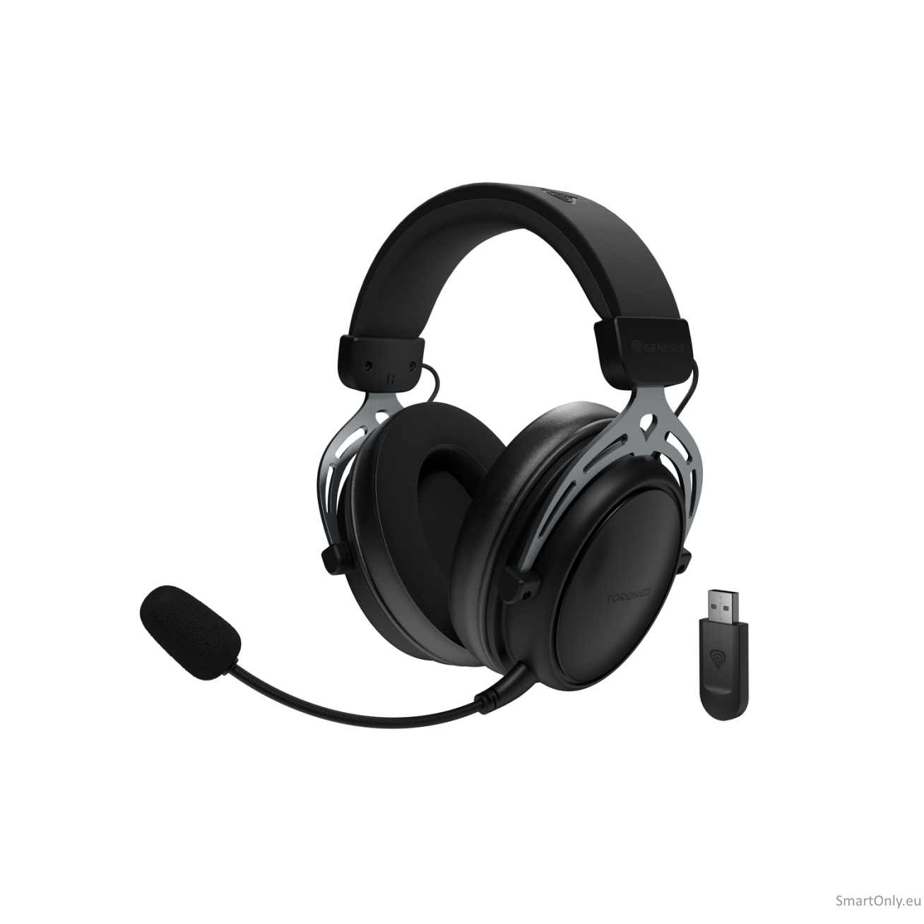 Genesis Headset | Toron 706 | Bluetooth, 2.4 GHz | Over-ear | Microphone | Black | Wireless