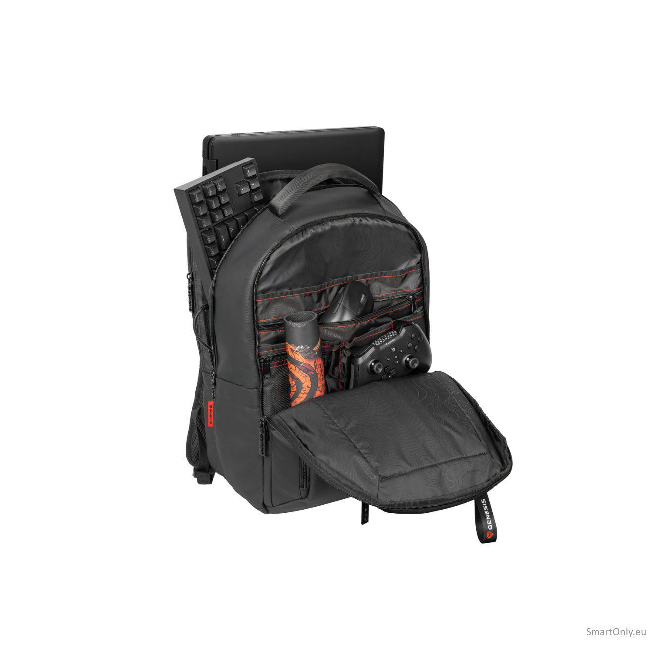 Genesis Pallad 510 | Fits up to size 17.3 " | Backpack | Shoulder strap | Black 1 Genesis Pallad 510 | Fits up to size 17.3 " | Backpack | Shoulder strap | Black 1