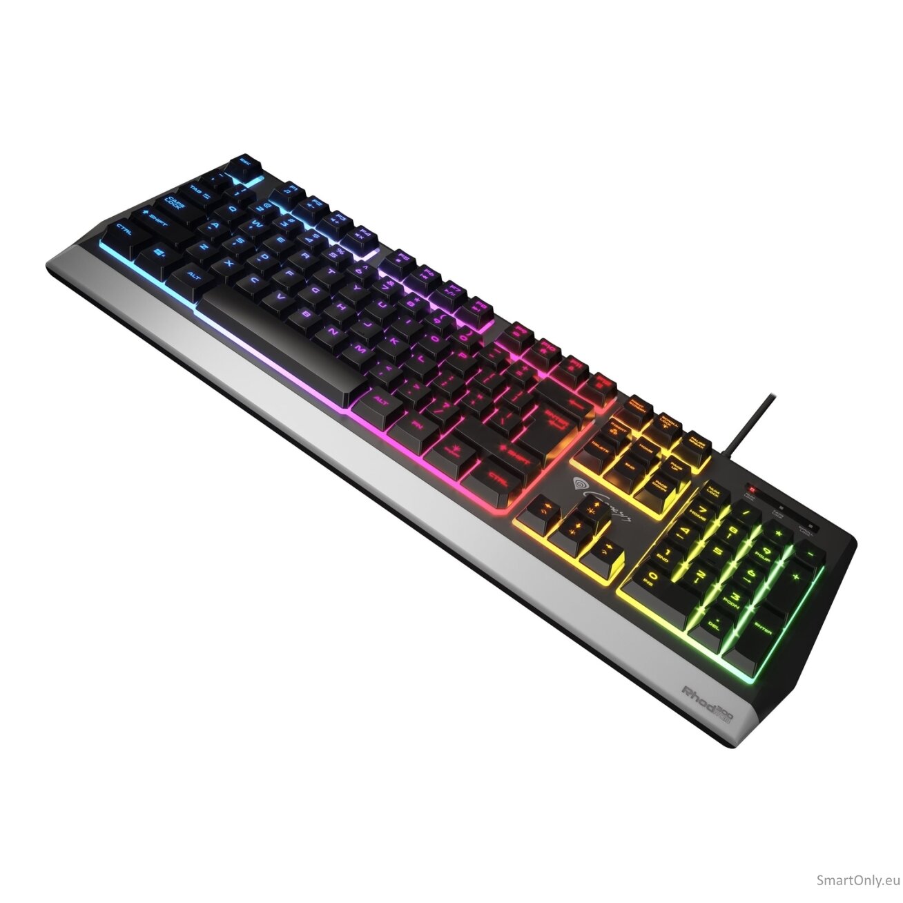 Genesis | Rhod 300 RGB | Gaming keyboard | Wired | RGB LED light | US 4