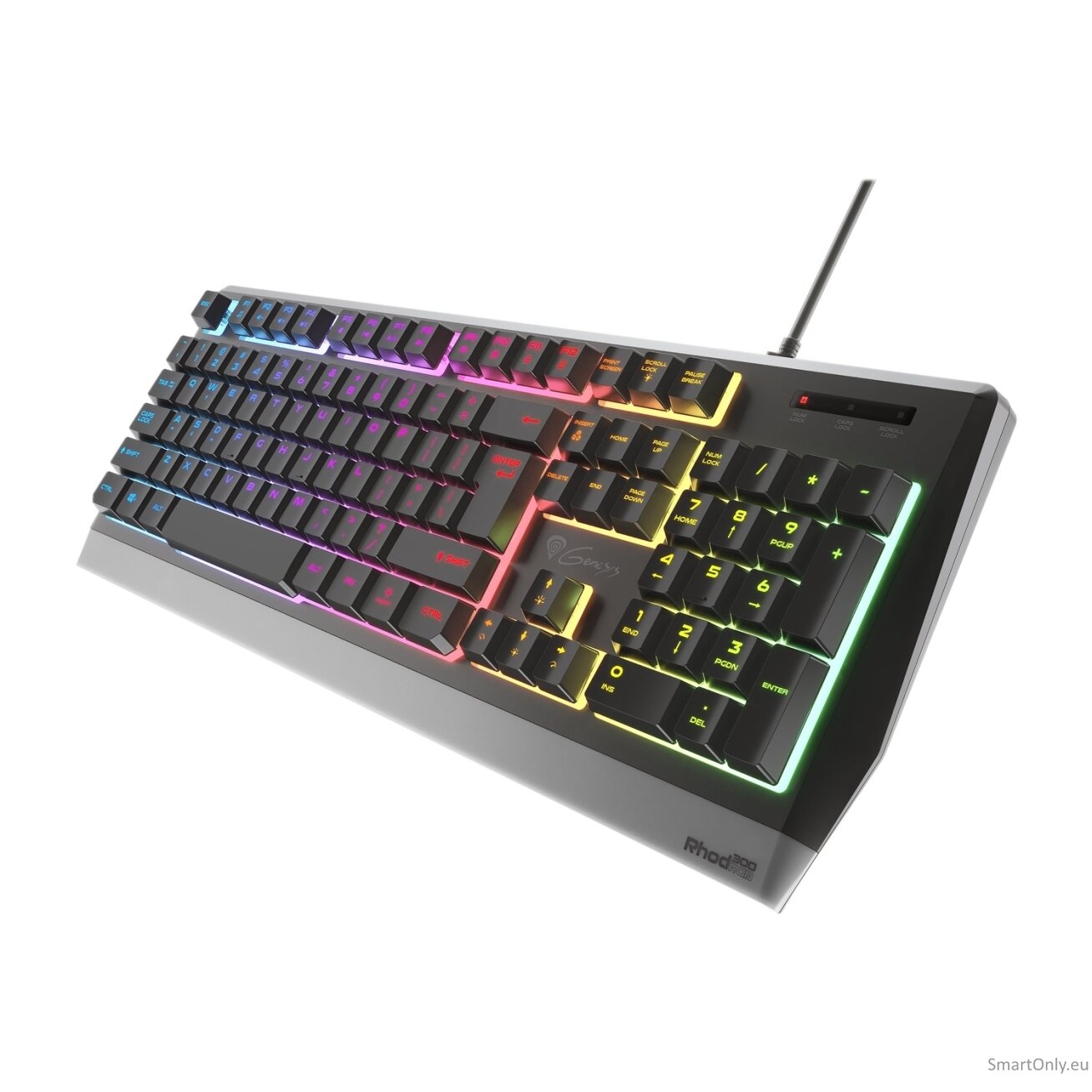Genesis | Rhod 300 RGB | Gaming keyboard | Wired | RGB LED light | US 5