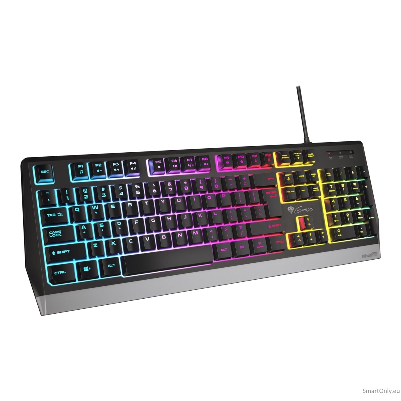 Genesis | Rhod 300 RGB | Gaming keyboard | Wired | RGB LED light | US 8